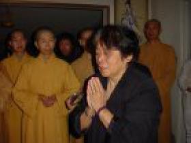 學到真正的淨土大法念佛法門侯欲善居士往升極樂世界