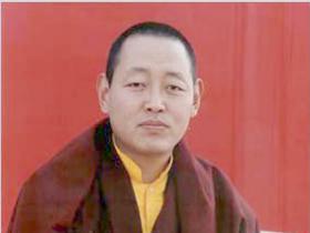 敏林堪欽仁波且恭賀南無第三世多杰羌佛
