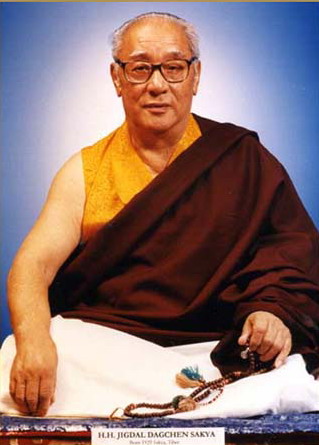 薩迦達欽法王恭賀讚頌南無第三世多杰羌佛-图片1