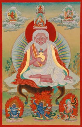 第十六世唐東迦波法王恭賀禮讚南無第三世多杰羌佛